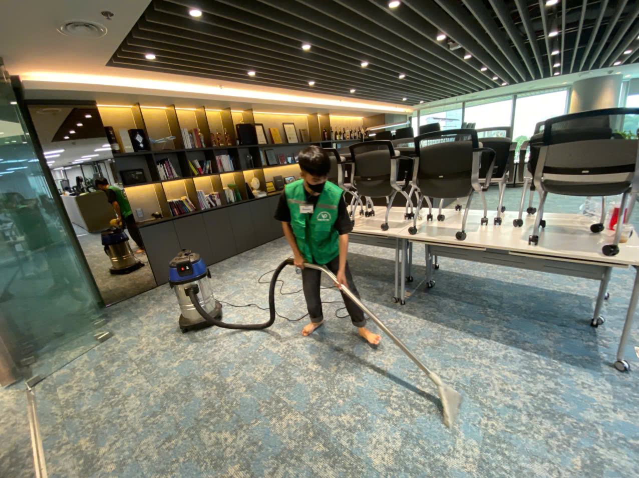 Nhu cầu giặt thảm văn phòng tại Quận 1