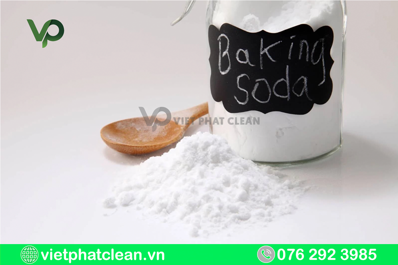 giặt nệm bằng baking soda