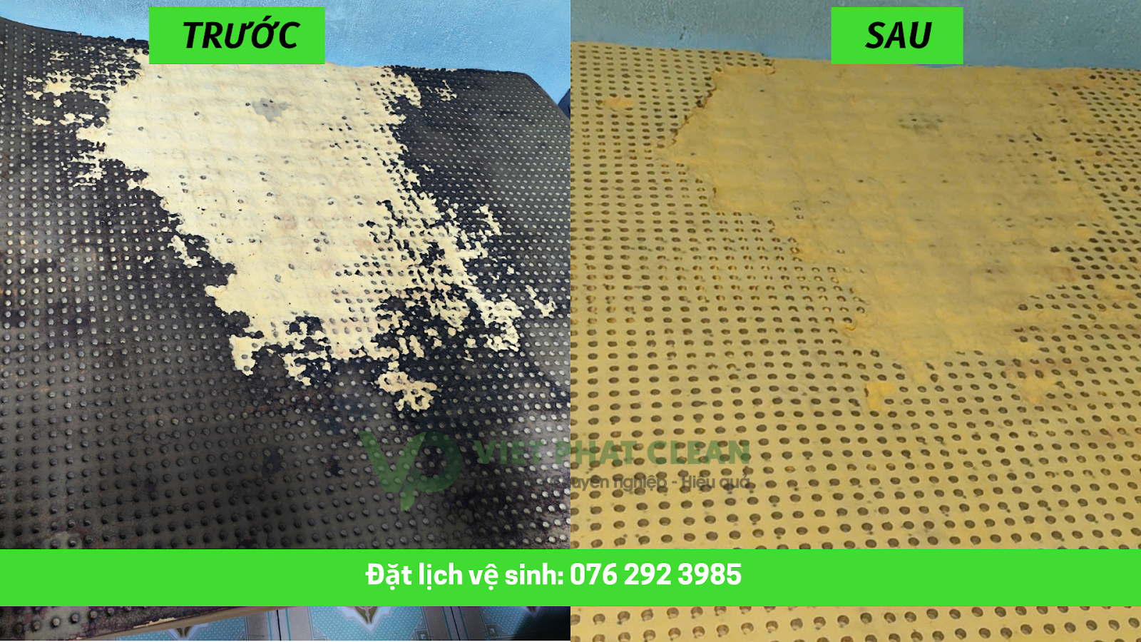 Việt Phát Clean cam kết đem lại giải pháp vệ sinh chất lượng với giá cả hợp lý