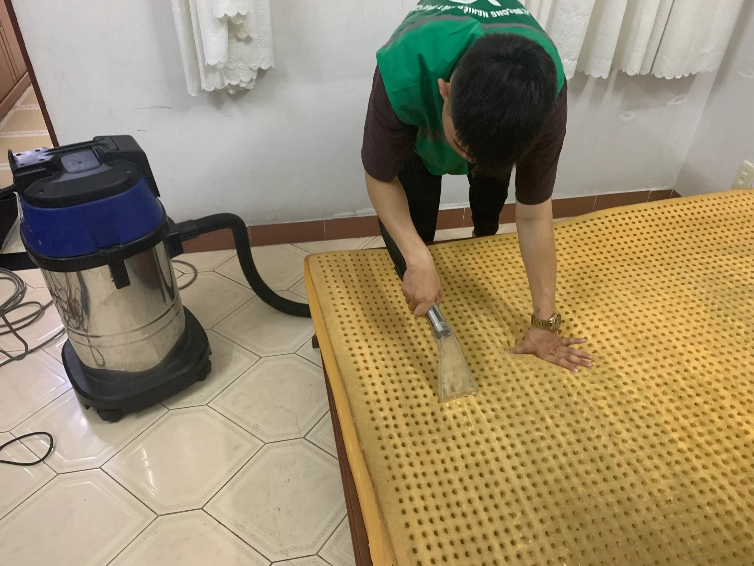 Dịch vụ giặt nệm