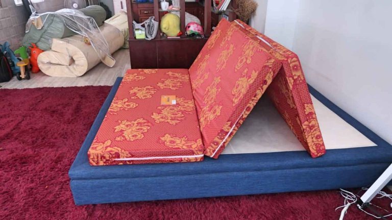 vệ sinh nệm bông ép