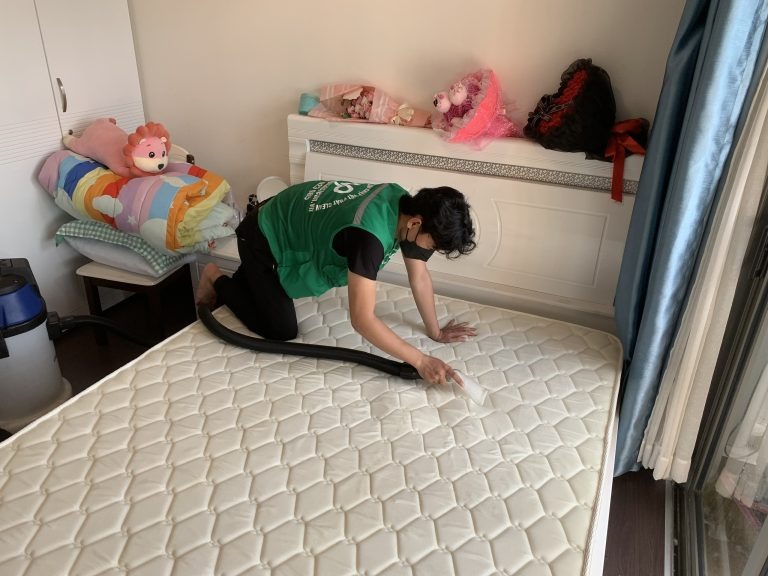 vệ sinh nệm foam/lò xo
