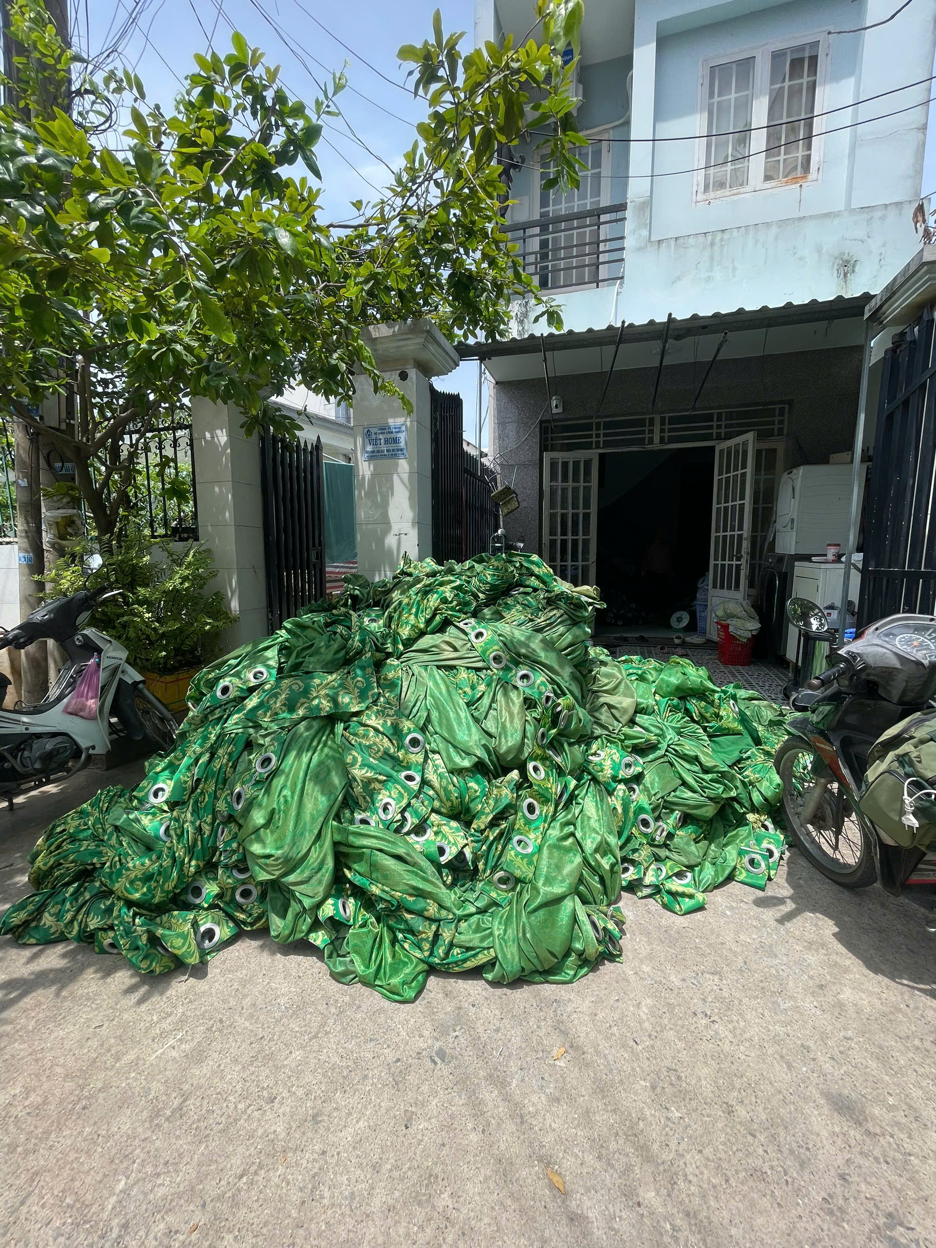 Giới thiệu dịch vụ giặt rèm tại phường Bàn Cờ