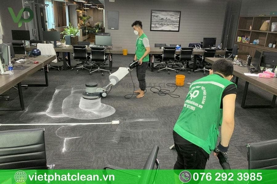 Nhu cầu về giặt thảm văn phòng phường Tân Định trong những năm gần đây
