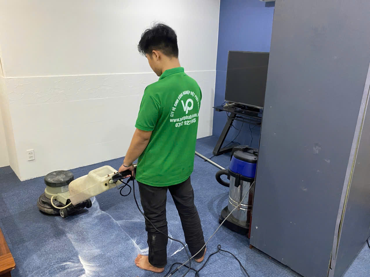 Quy trình giặt thảm phường An Đông chuyên nghiệp 6 bước