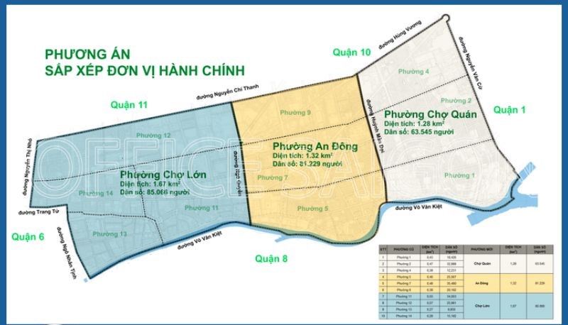 Bản đồ phường An Đông