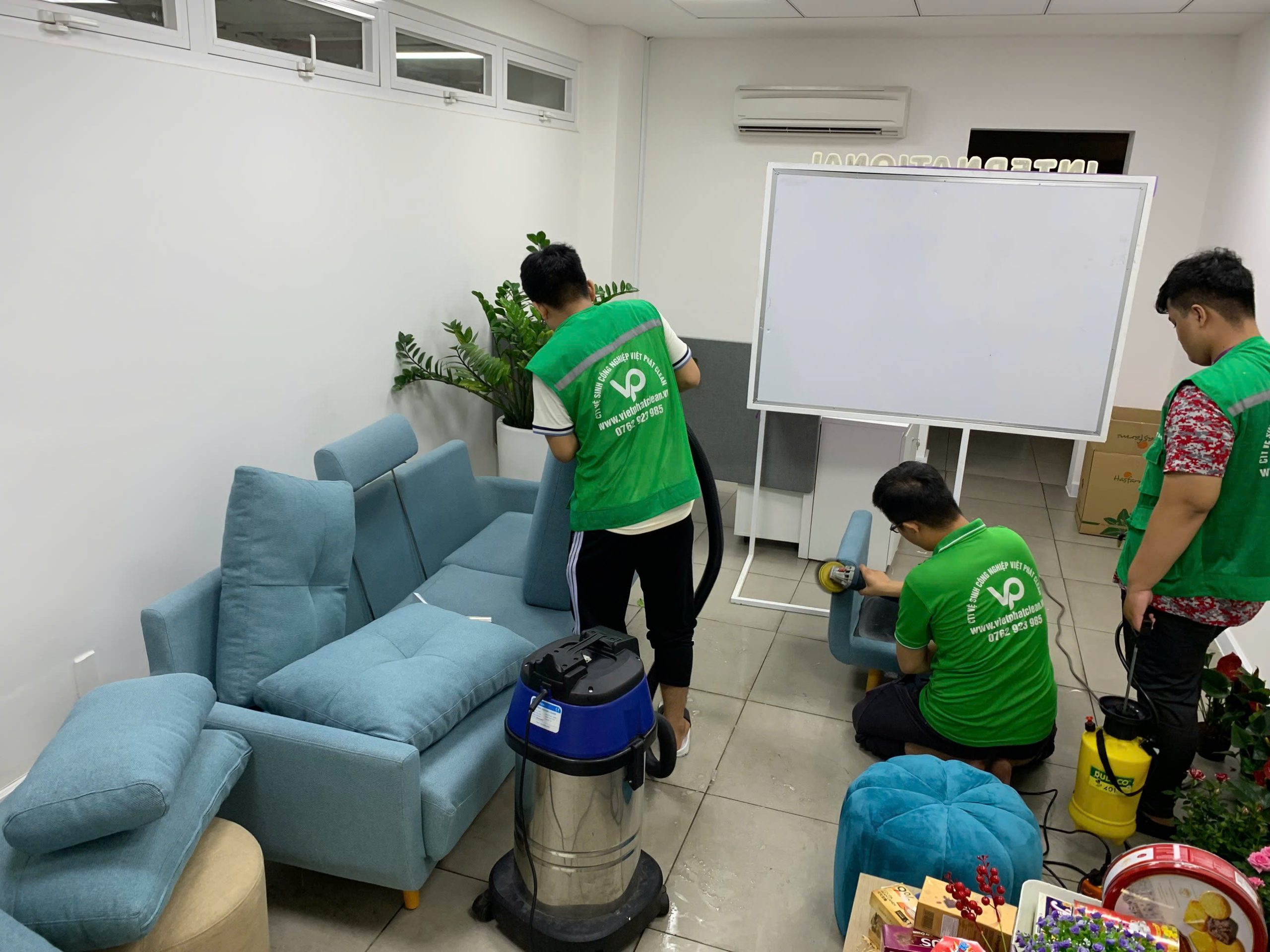 Hiệu quả làm sạch tối ưu của dịch vụ vệ sinh công nghiệp phường Bình Tây