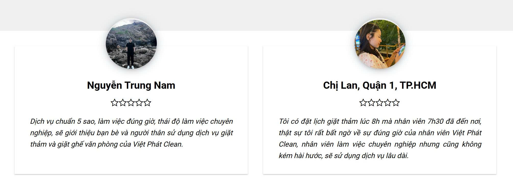Phản hồi của khách hàng sau khi sử dụng dịch vụ tổng vệ sinh tại phường Chánh Hưng