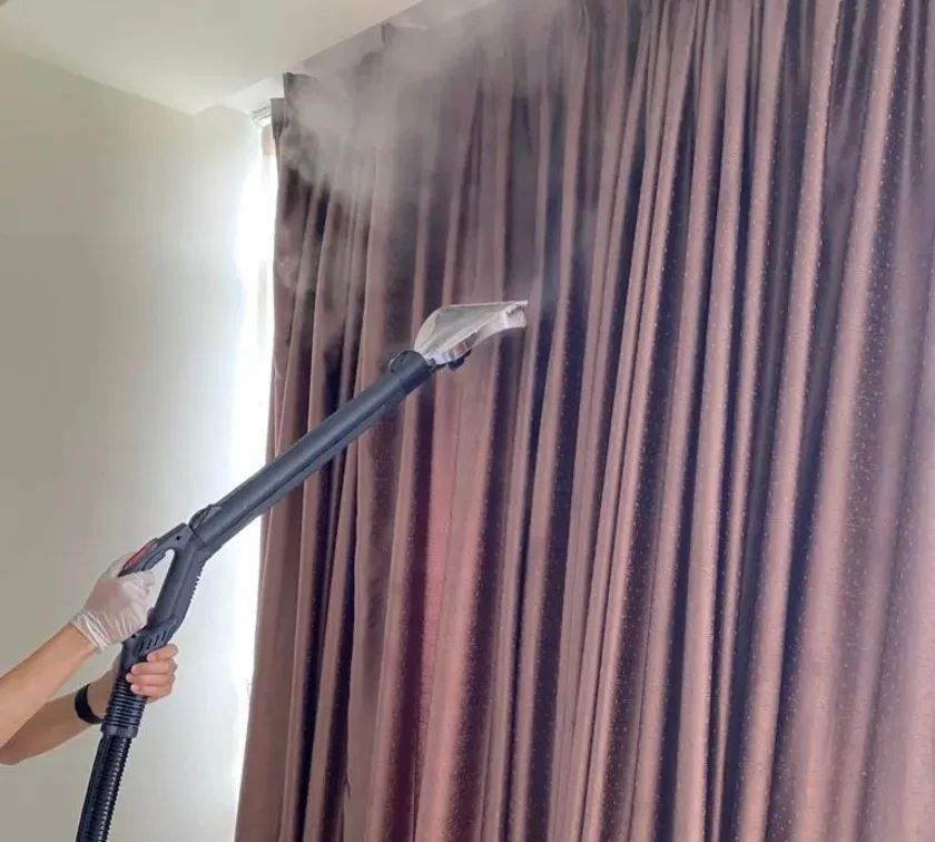 Giặt sâu bằng hơi nước hoặc nước nóng