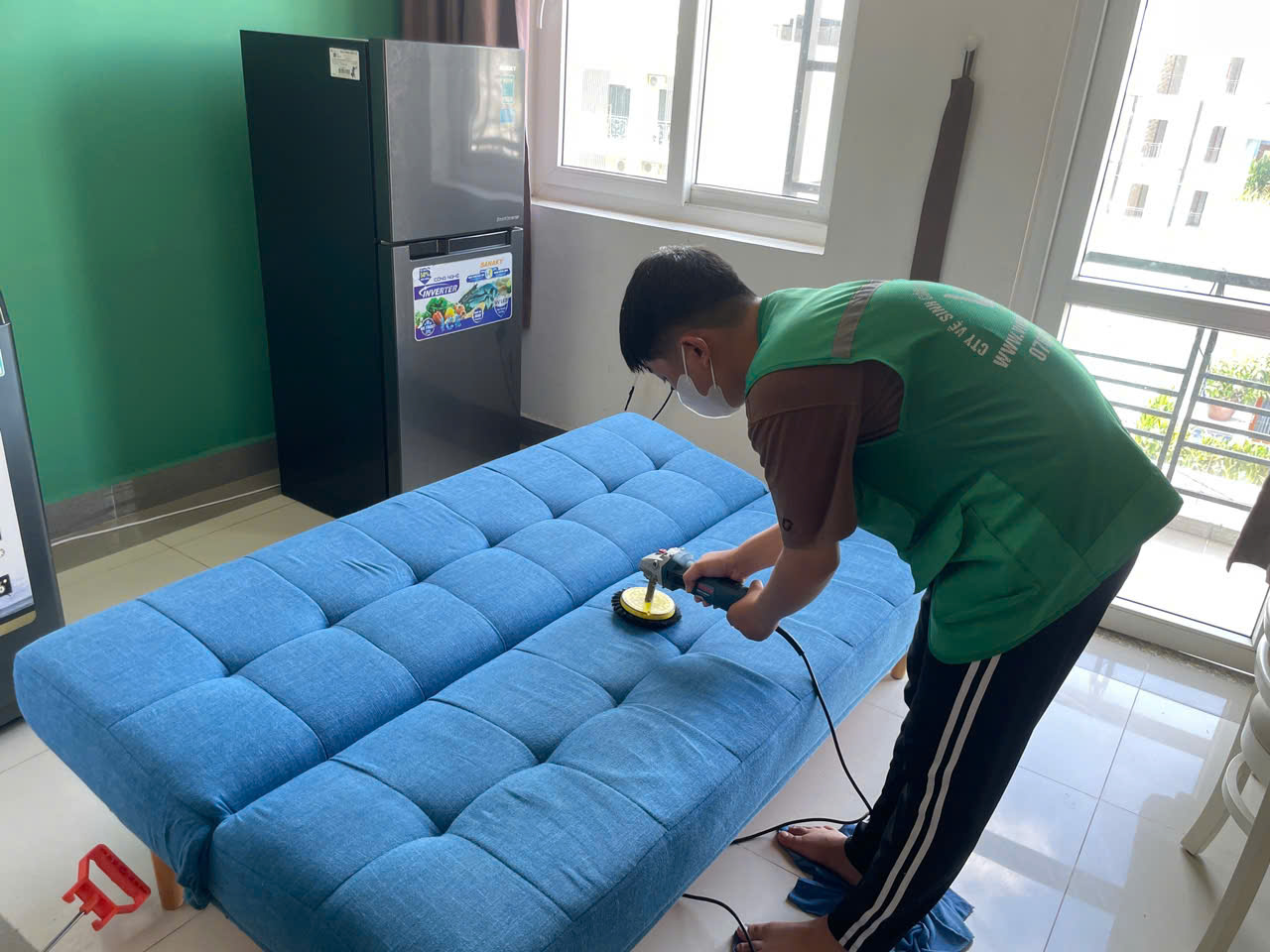 Bao lâu nên giặt sofa một lần tại chung cư, văn phòng?