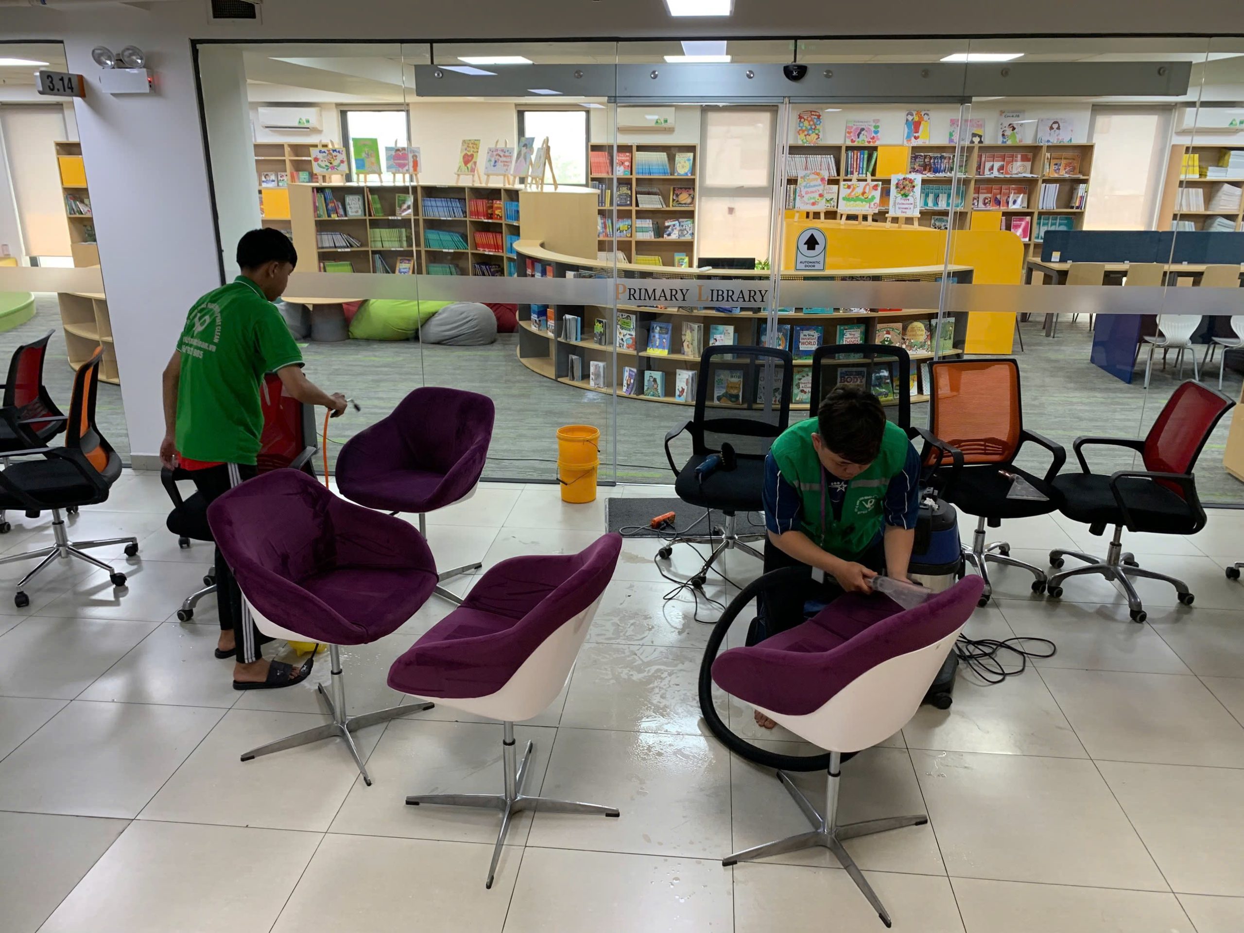 Các hạng mục vệ sinh công nghiệp tại phường Tân Thuận