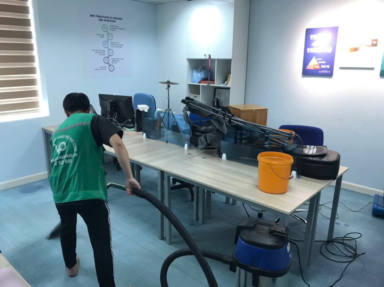 Quy trình giặt thảm chuyên nghiệp tại Việt Phát Clean