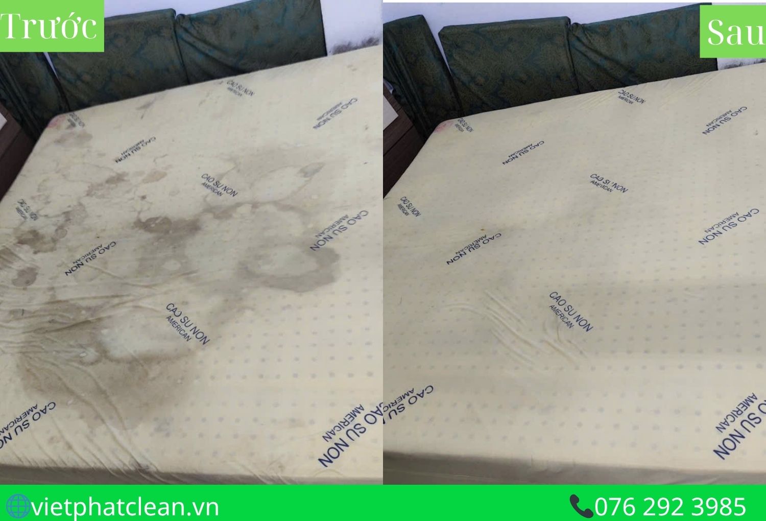 Kết quả sau khi sử dụng dịch vụ giặt nệm Thủ Đức chuyên nghiệp