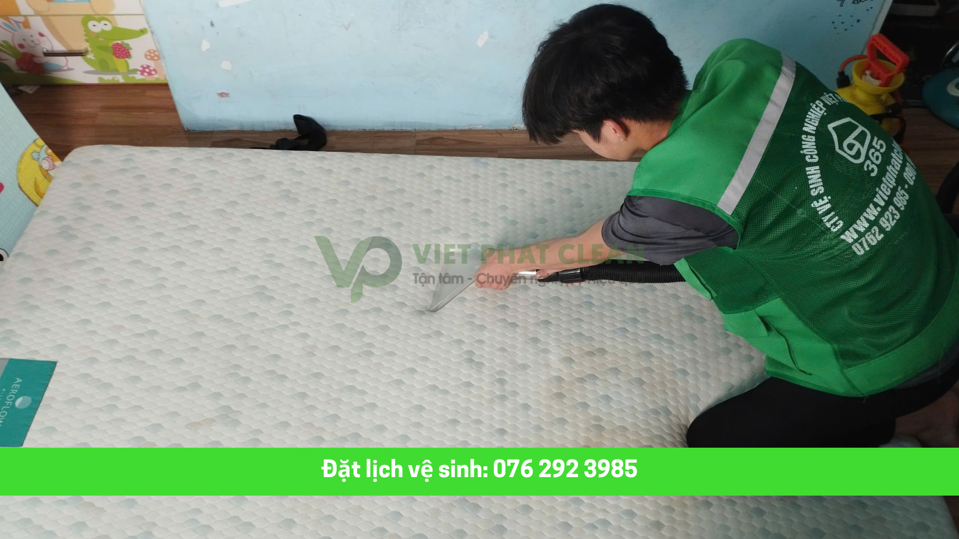 Quy trình giặt nệm chuẩn 8 bước